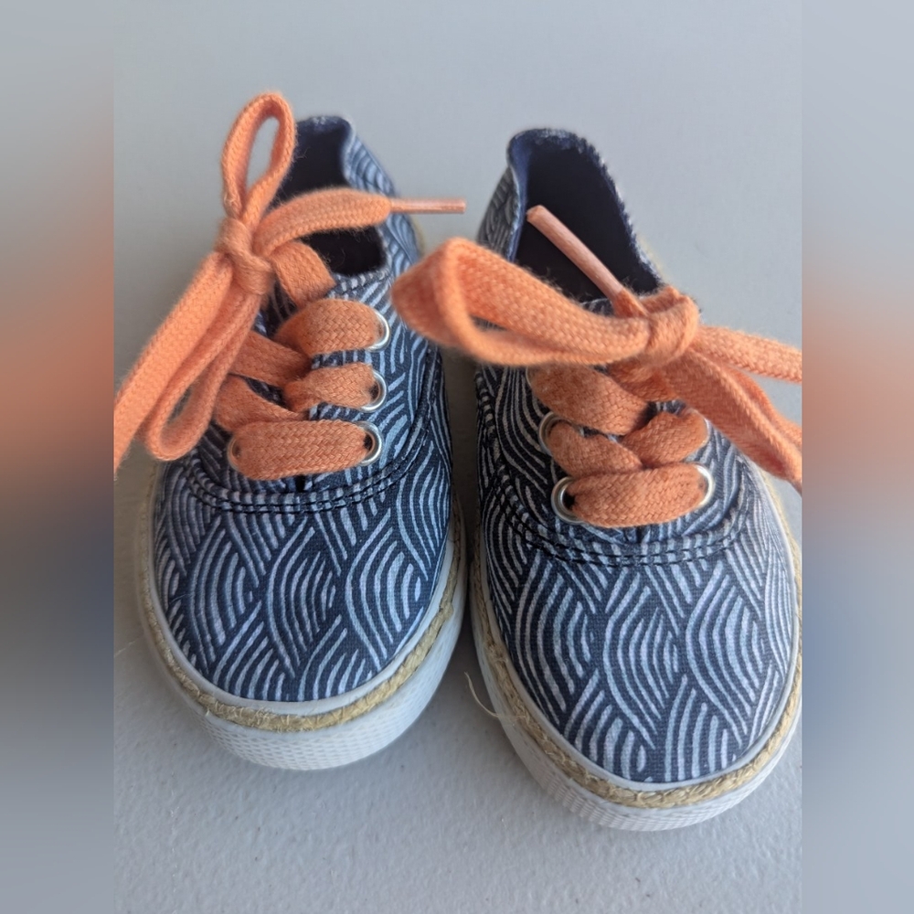 OshKosh B'gosh Kids Sneakers with Orange Laces